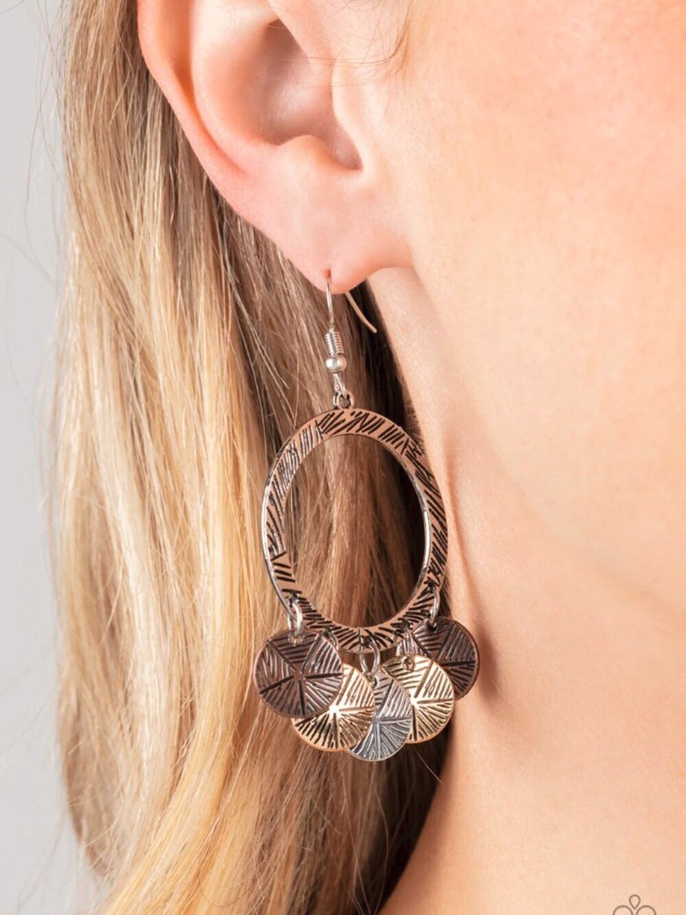 Paparazzi Jewelry Accessories - Trinket Tease - Multi Earrings - Vintage